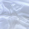 Stretch Polyester Satin White