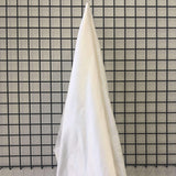 White Queen Satin — a heavyweight silk with a delustred satin finish and structured handle, 100% silk