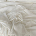 Recycled Polyester Chiffon Ivory