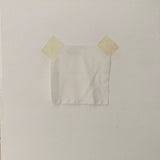 Recycled Stretch Polyester Crepe Ivory