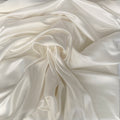 Recycled Heavy Polyester Satin Ivory
