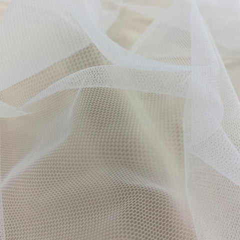 Recycled Polyester Tulle Ivory