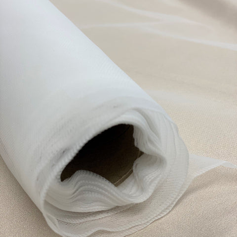 Recycled Polyester Tulle Ivory