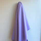 Lavender Recycled Polyester Poplin — lightweight and smooth with a soft handle, in recycled polyester