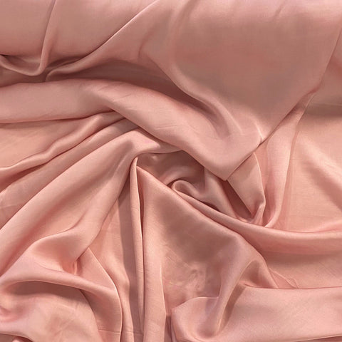 Remnant Rose Petal Satin Dusty Pink