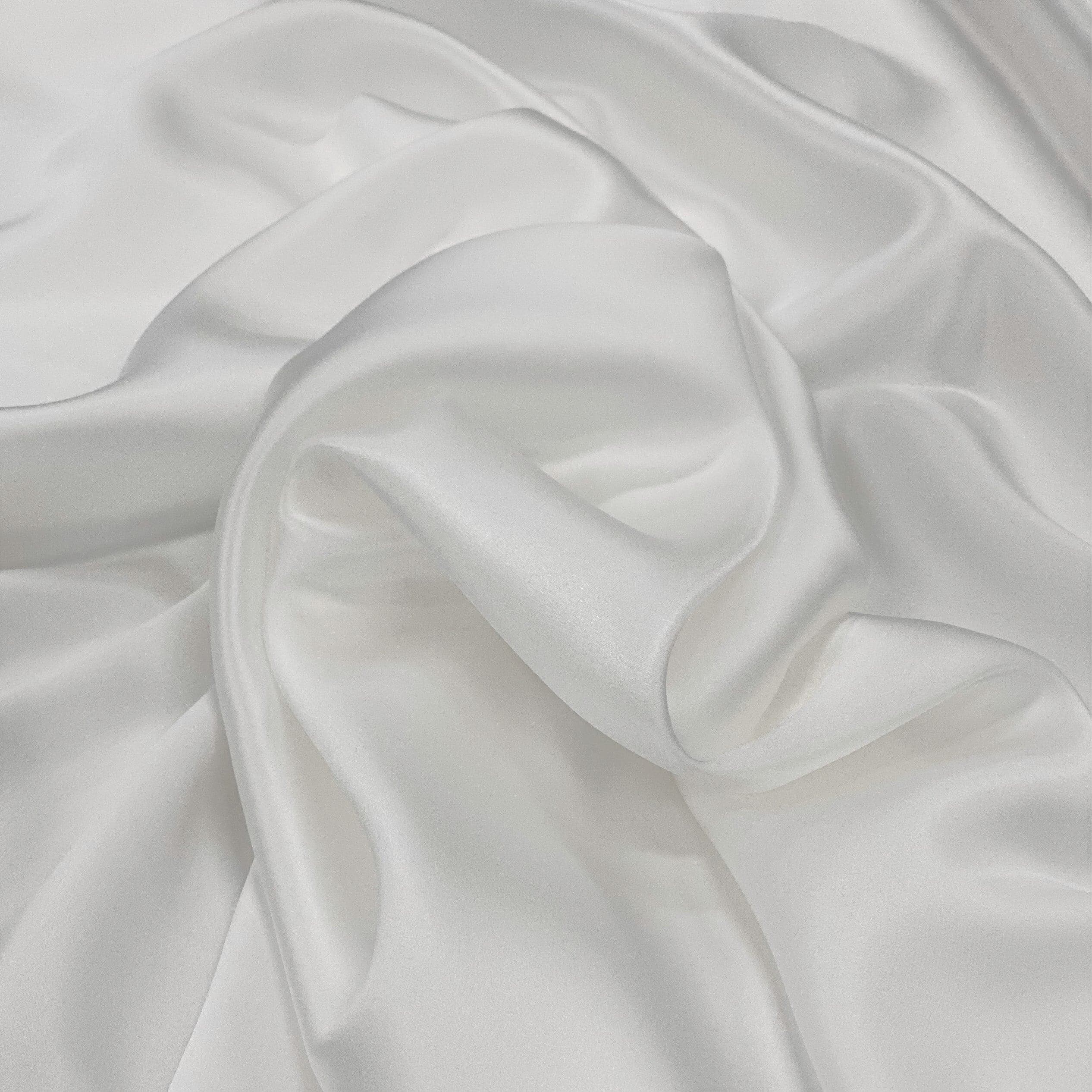 Sandwash Satin - White