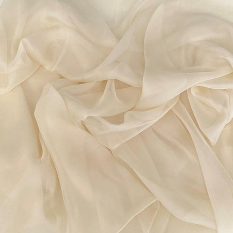 Satin Chiffon Cream