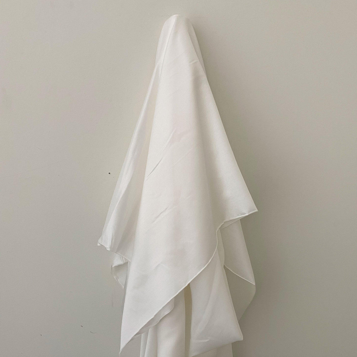 Silk Cotton Sateen - Ivory