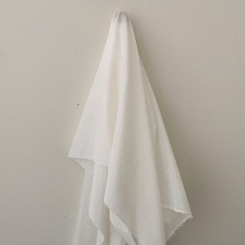 Silk Cotton Voile Ivory