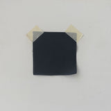 Black Silk Cotton Voile — lightweight with a soft drape, a subtle texture and a low-sheen luster finish, 30% mulberry silk, 70% cotton, 137cm wide
