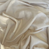Almond Silk Cotton Voile — lightweight with a soft drape, a subtle texture and a low-sheen luster finish, 30% mulberry silk, 70% cotton, 137cm wide