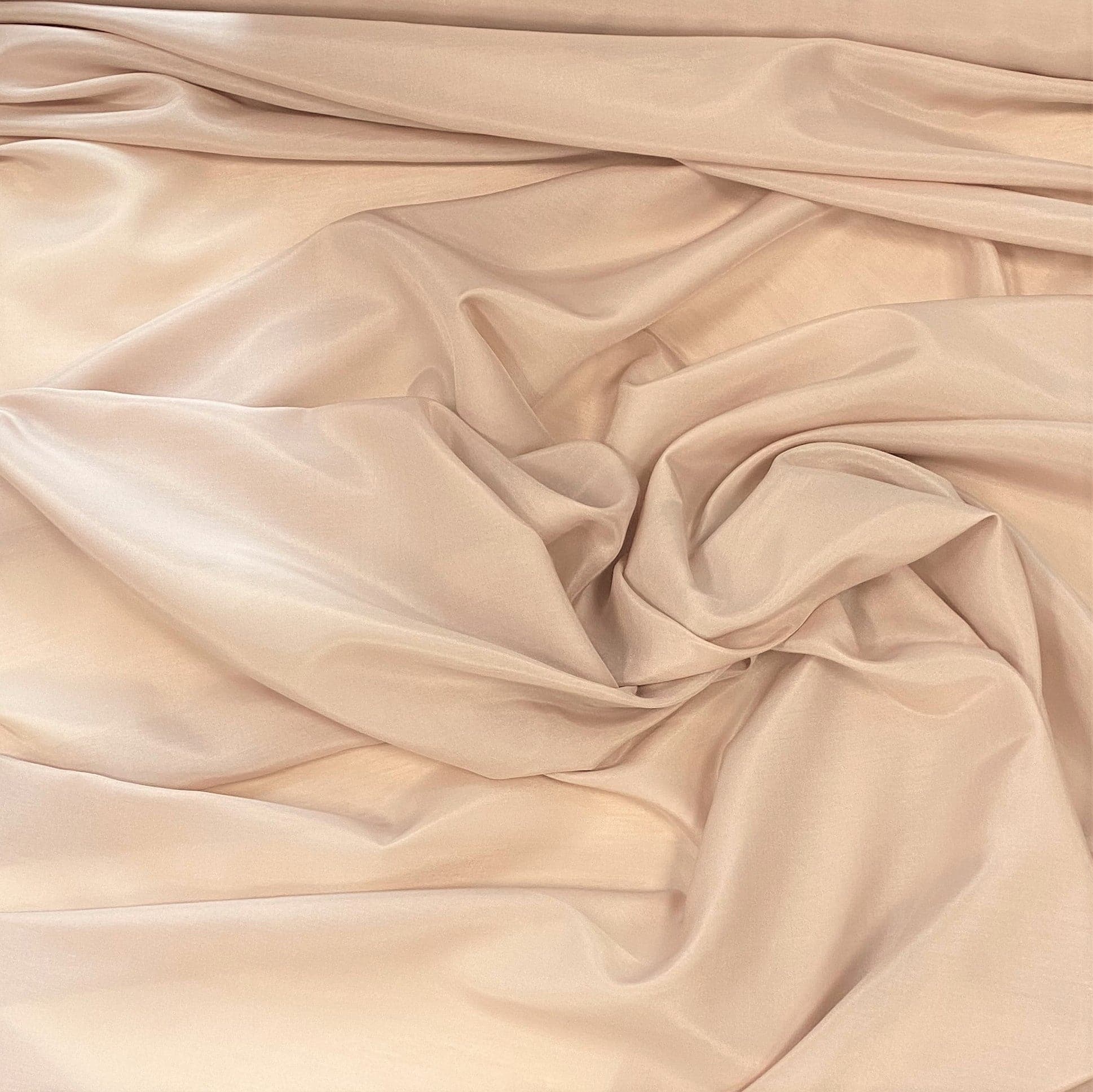 Tea Rose Silk Cotton Voile — lightweight with a soft drape, a subtle texture and a low-sheen luster finish, 30% mulberry silk, 70% cotton, 137cm wide
