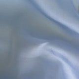 Sky Blue Satin Chiffon — lightweight and sheer with a fluid, airy drape and a smooth satin luster finish, 100% mulberry silk, 140cm wide