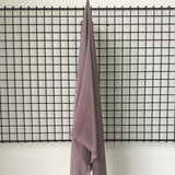 Smoke Satin Chiffon — lightweight and sheer with a fluid, airy drape and a smooth satin luster finish, 100% mulberry silk, 140cm wide