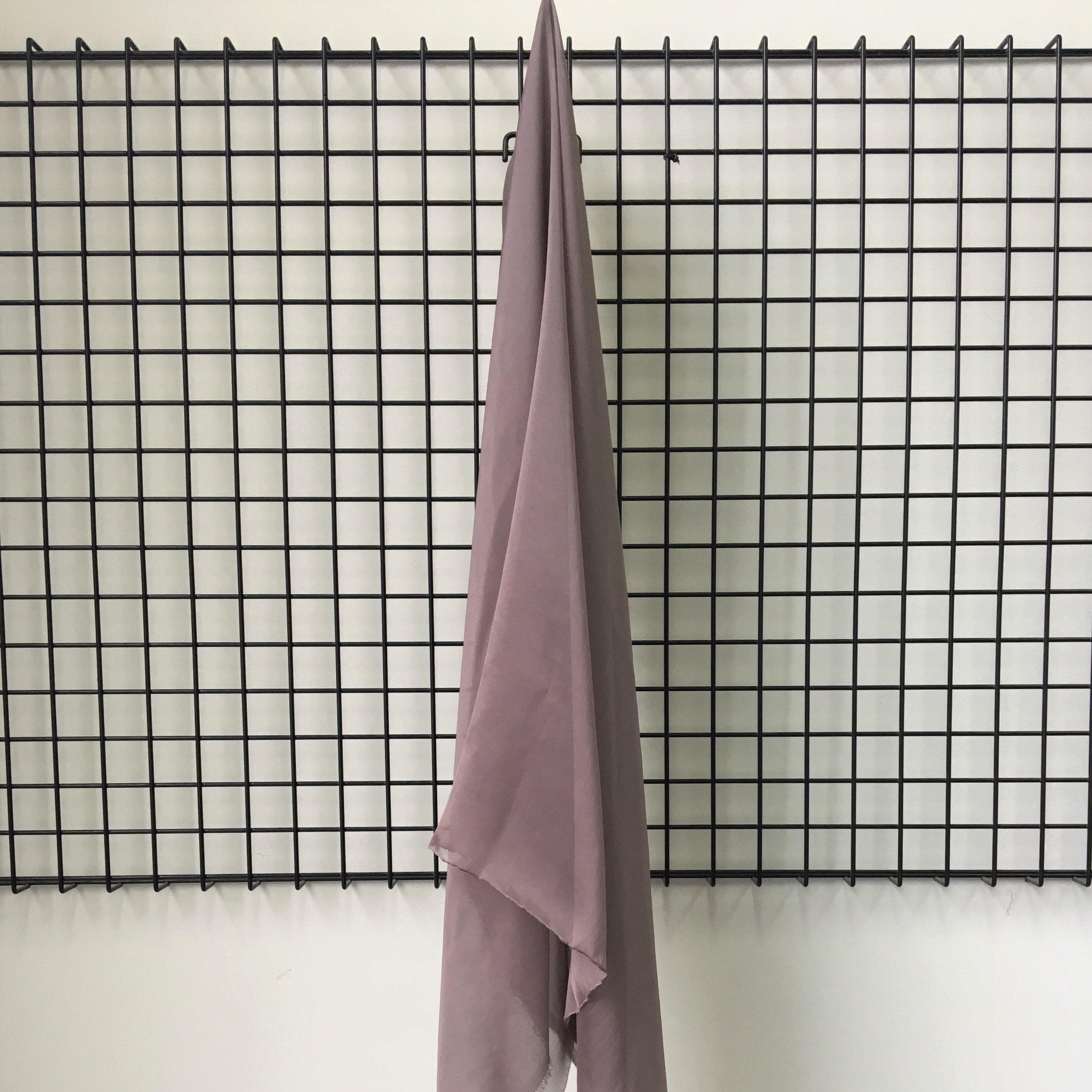 Satin Chiffon Smoke