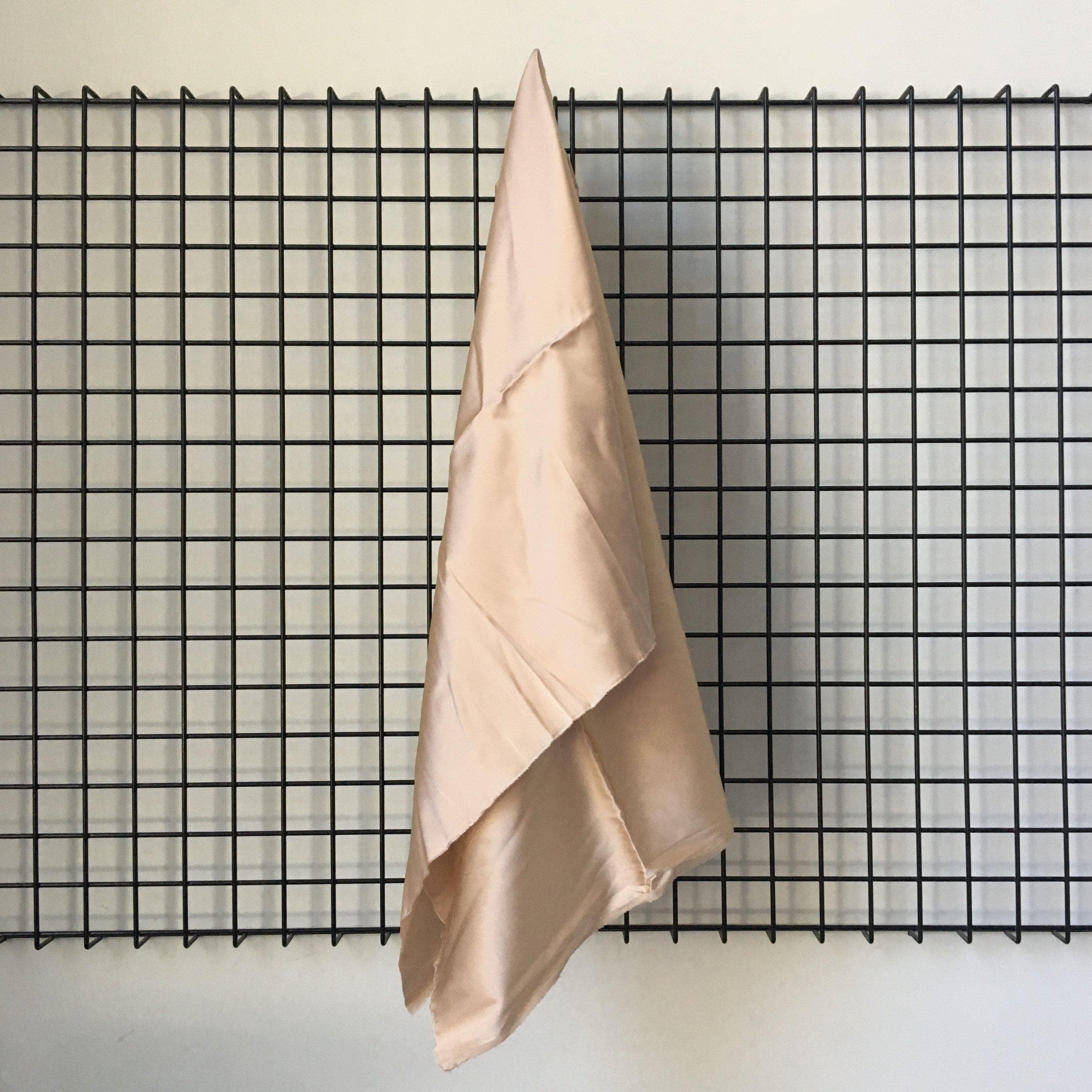 Stretch Silk Satin - Nude