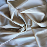 Stretch Silk Satin - Nude