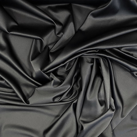 Remnant Stretch Polyester Lining Black