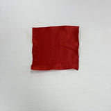 Red Stretch Polyester Lining — lightweight with a satin finish, matte reverse and gentle stretch, in polyester