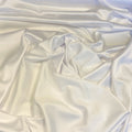 Stretch Polyester Lining White