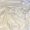 Stretch Polyester Lining White