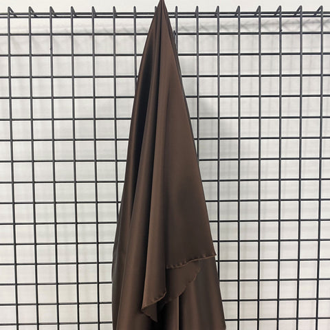 Stretch Satin Chocolate