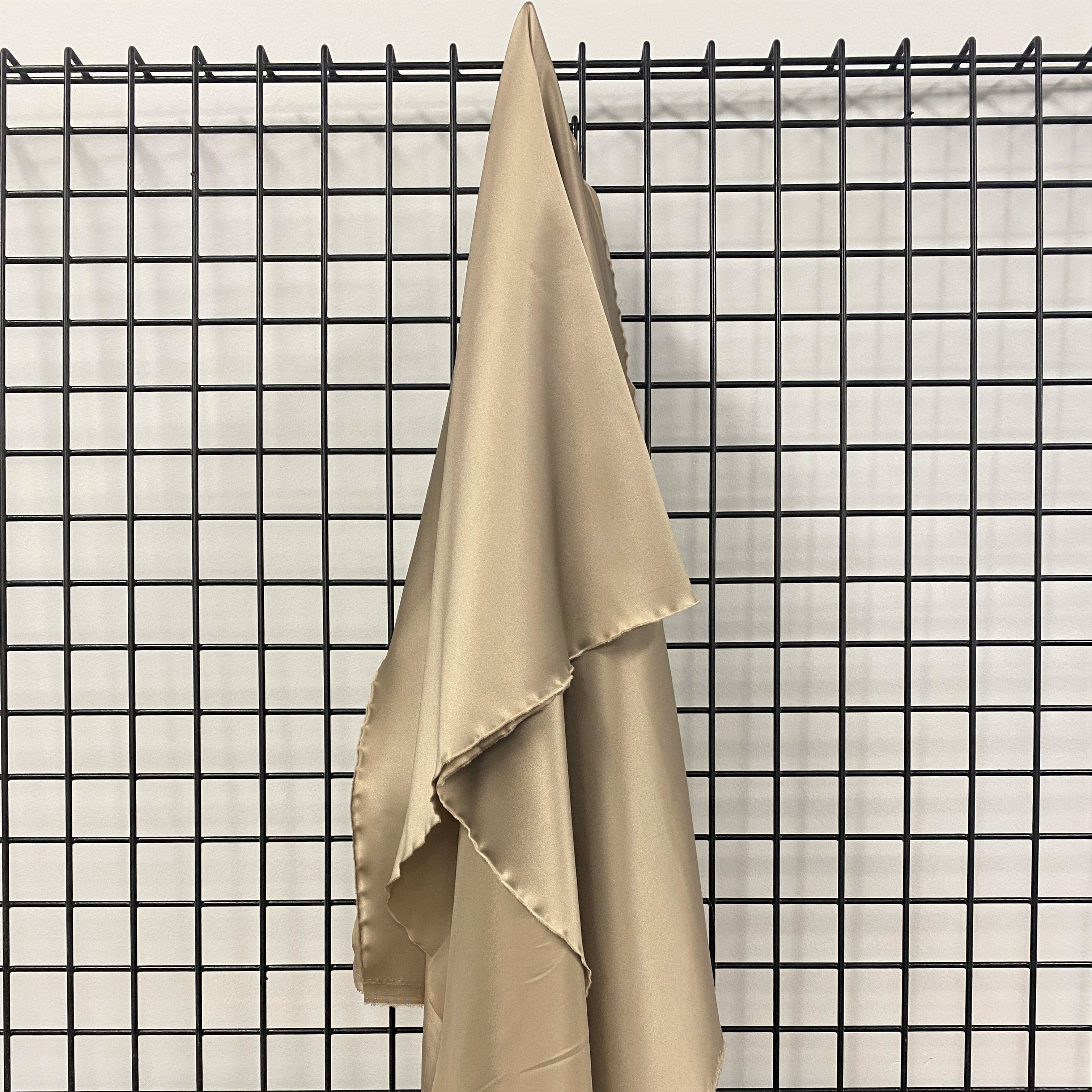 Stretch Silk Satin - Pancake