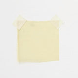 Sunflower Silk Organza — lightweight, sheer and smooth with a low-sheen finish, 100% silk, 137cm wide