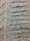 Ornamental hand beaded tulle (SW1375) Ivory