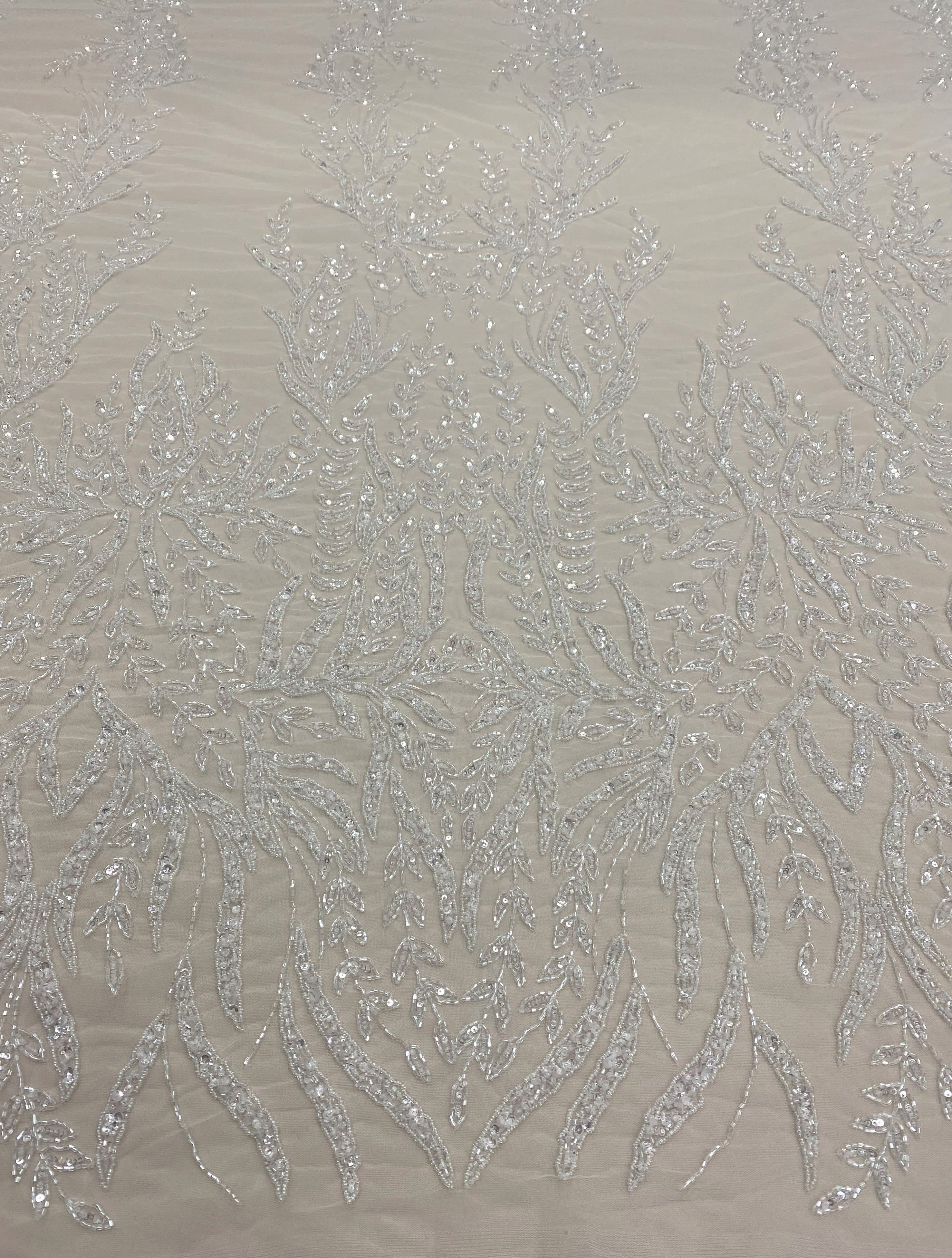 Embellished Tulle (SW1715) Ivory