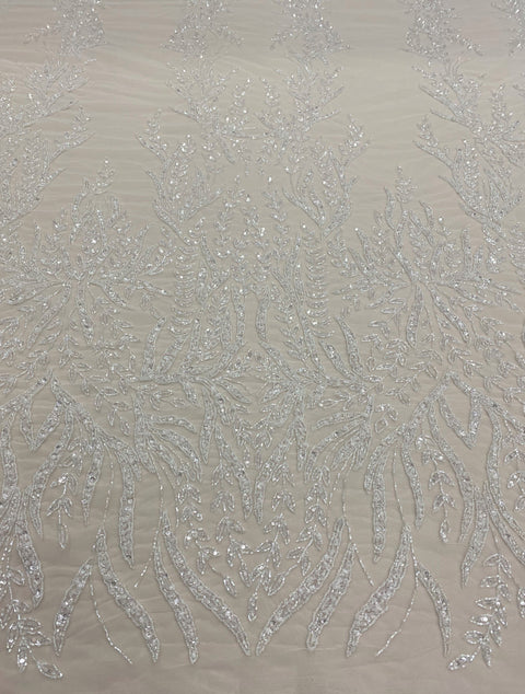 Embellished Tulle (SW1715) Ivory
