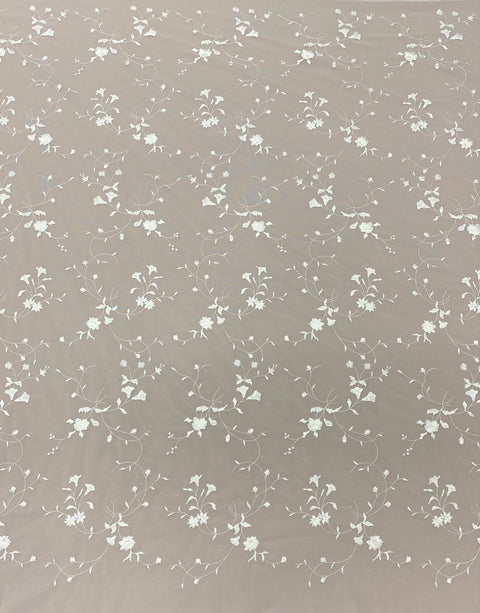 Embroidered Tulle (SW5242) All Ivory