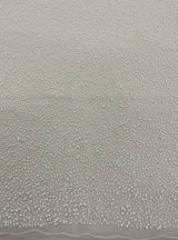 Ivory Beaded Tulle — featuring hand-beading, 100% nylon, 125cm wide