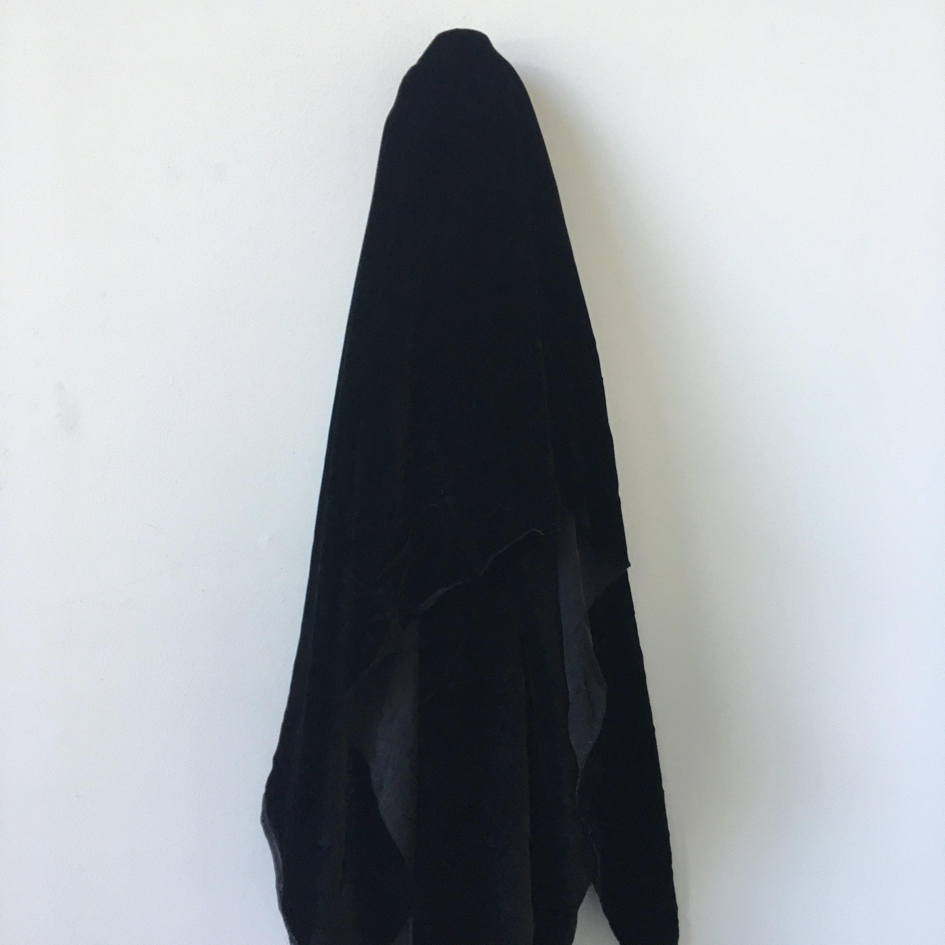 Black Silk Velvet — featuring a low-sheen nap with a soft drape, in silk and rayon, 135cm wide
