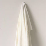 Ivory Silk Velvet — featuring a low-sheen nap with a soft drape, in silk and rayon, 135cm wide