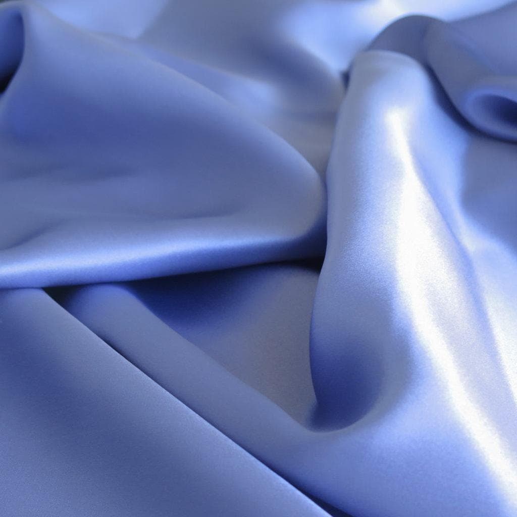 Violet Sandwash Satin — lightweight and soft with a smooth luster satin finish, 100% mulberry silk, 140cm wide