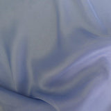 Violet Satin Chiffon — lightweight and sheer with a fluid, airy drape and a smooth satin luster finish, 100% mulberry silk, 140cm wide