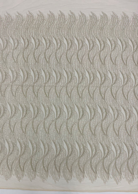 Beaded Tulle (VJ125170) Nude