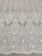 Embroidered Tulle (VJ80105) Ivory
