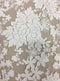Floral laser cut embroidery (W31200) Ivory
