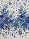 Embroidered Tulle (W52628) Indigo