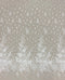 Embroidered Tulle (W52628) Ivory