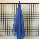 Wedgewood Satin Chiffon — lightweight and sheer with a fluid, airy drape and a smooth satin luster finish, 100% mulberry silk, 140cm wide