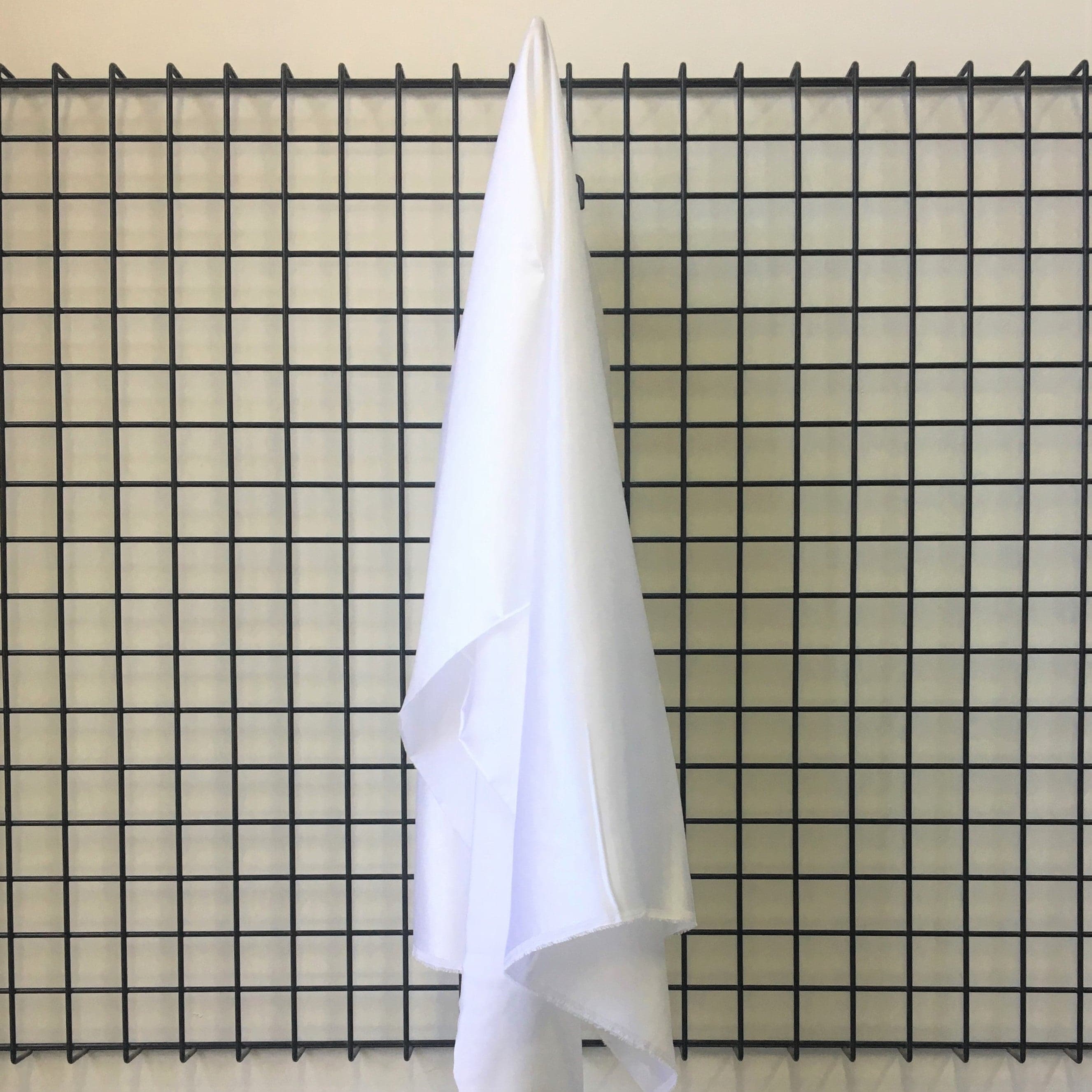 Sandwash Satin - White