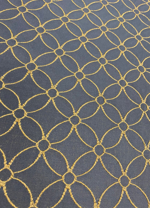 Metallic Jacquard (Y85216) Moonlight