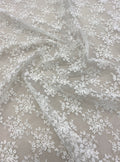 Floral Embroidered Organza (ZC1307)